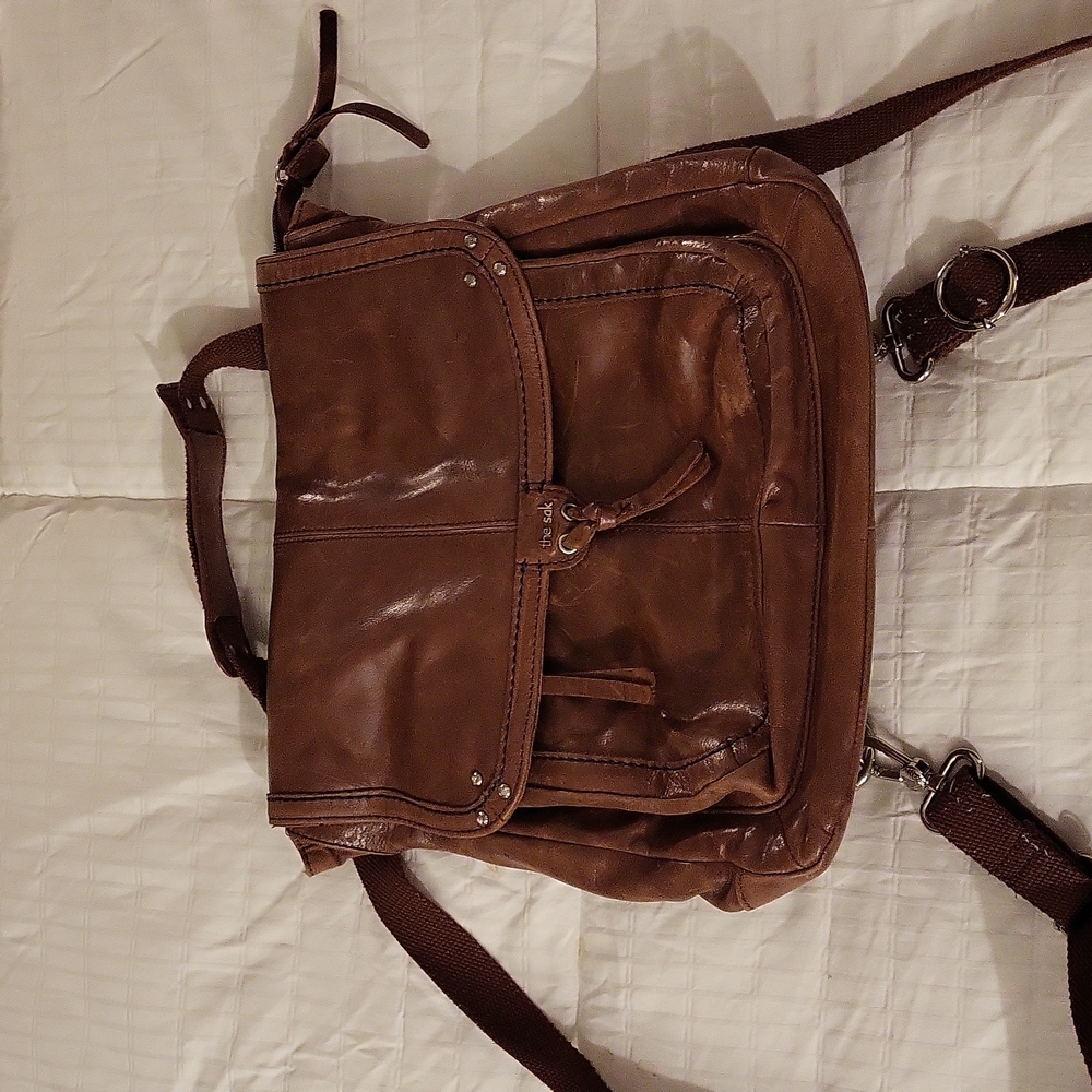 The Sak leather convertible backpack